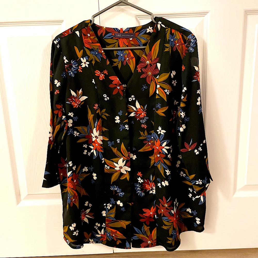 Floral Plus Size Top